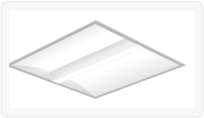 Indirect Light Panel 600×600 — Microprismatic