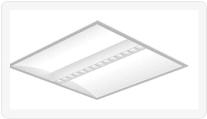 Indirect Light Panel 600×600 — Waterproof